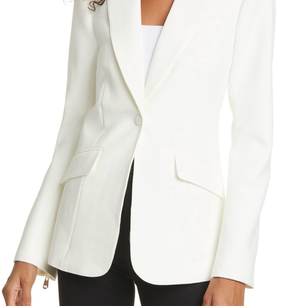 Cinq a Sept Ivory Kym Blazer Size 2